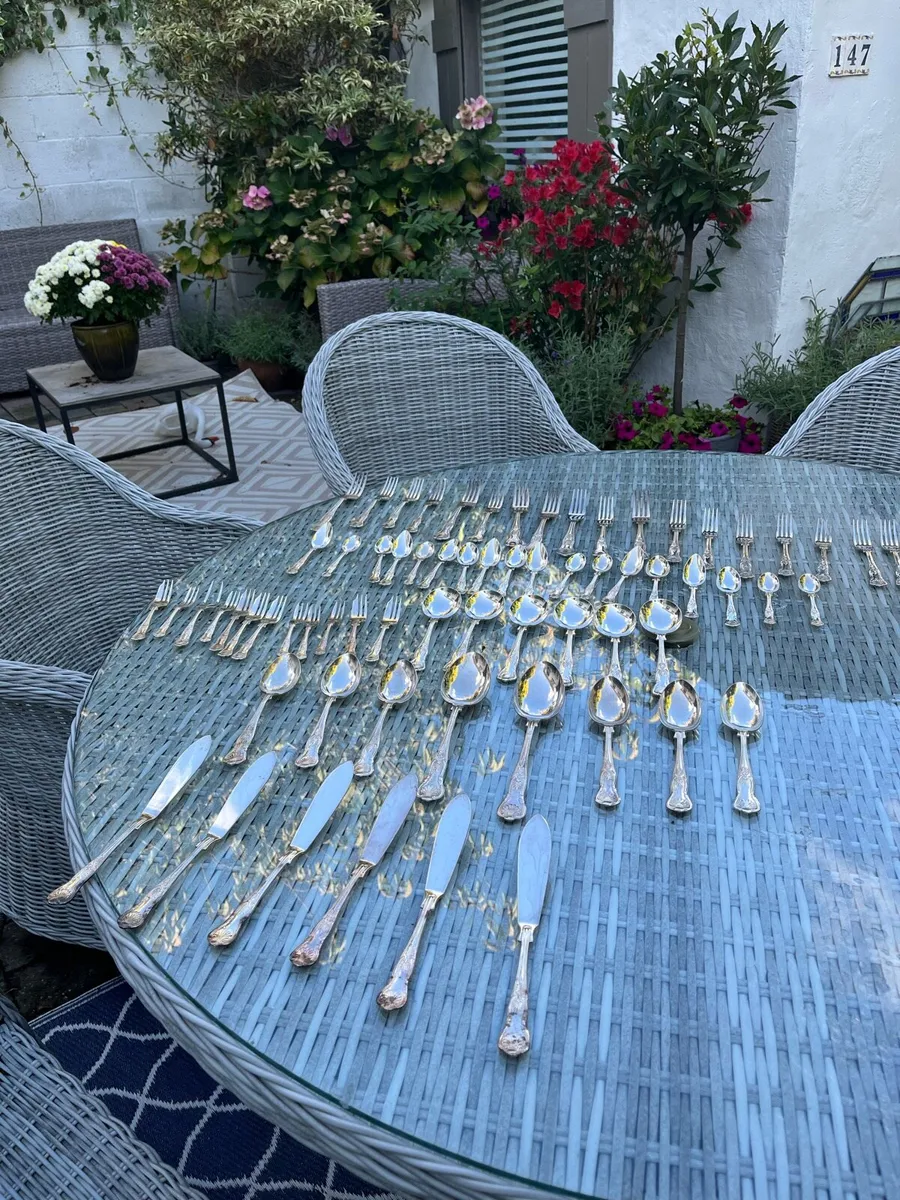 Silver plated .Cutlery - Image 3