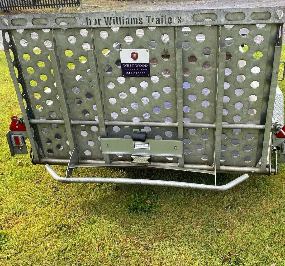 10x6 Ifor Williams Plant Trailer - Image 2