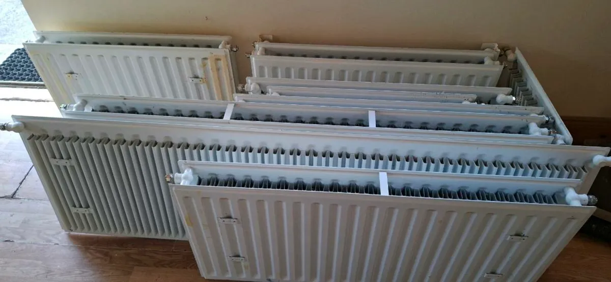 Double x 4 & Single x 6 Radiators lot or individua - Image 1