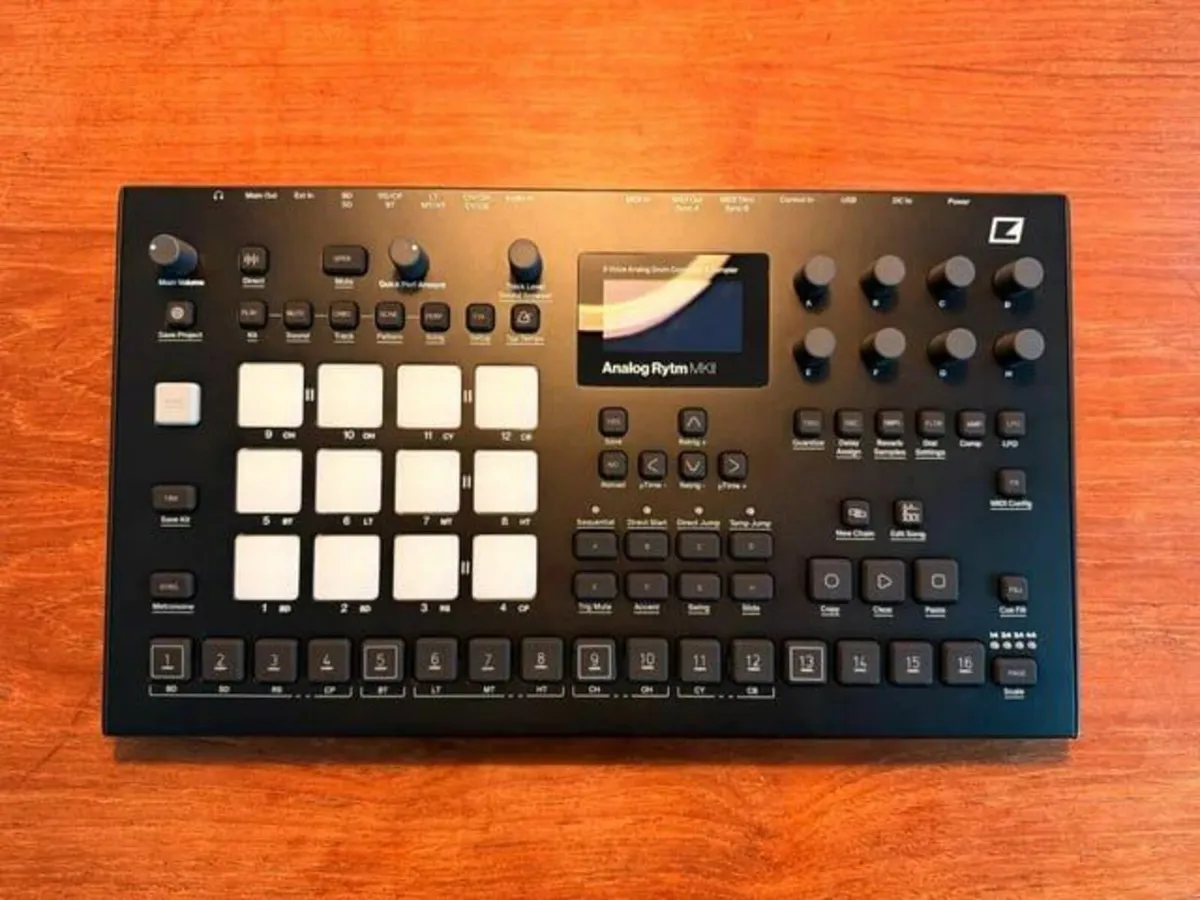 Elektron Analog Rytm MKII Black Mint Bundle - Image 1