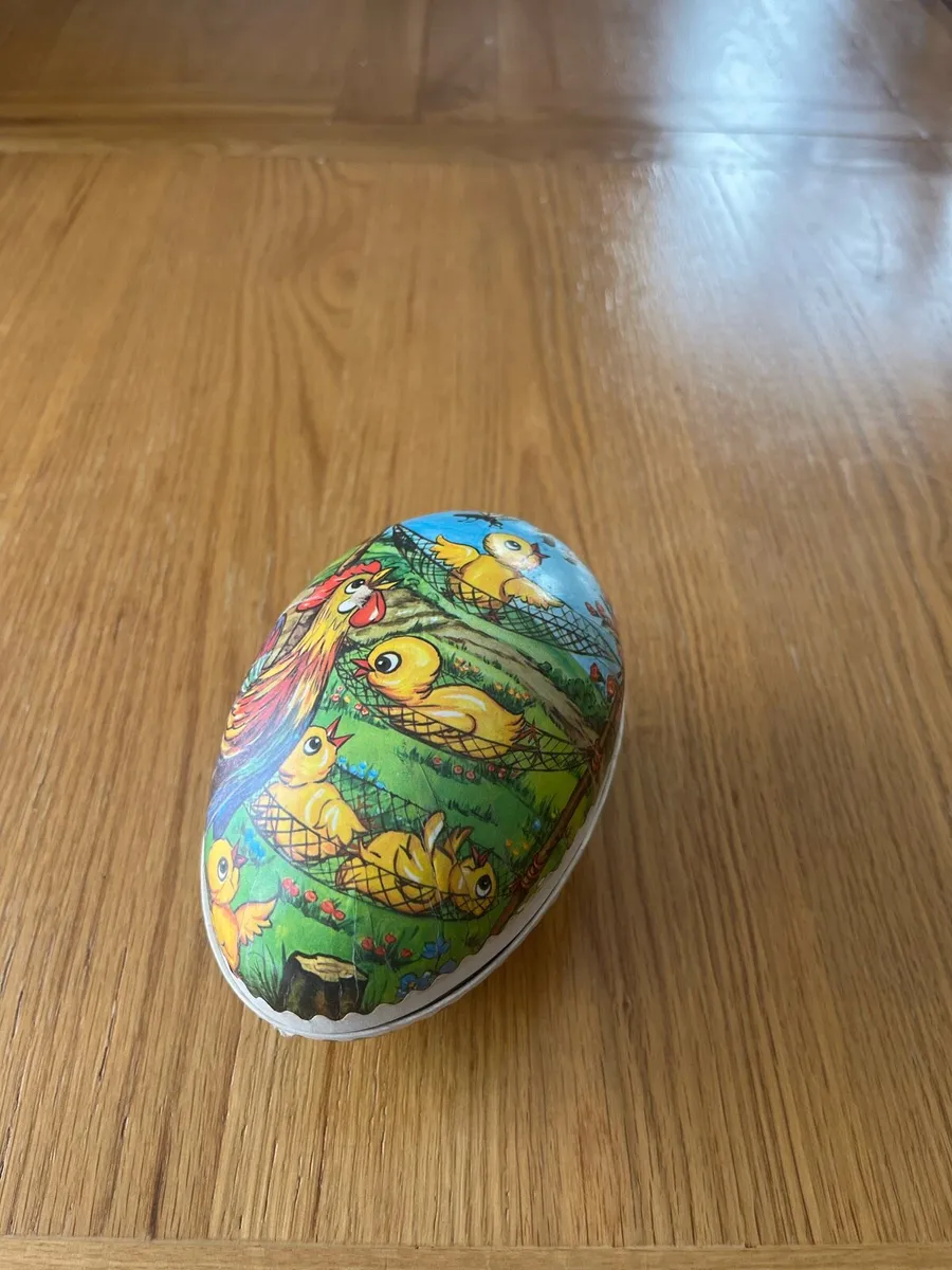 Vintage Paper Mache East Germany Egg - Image 2