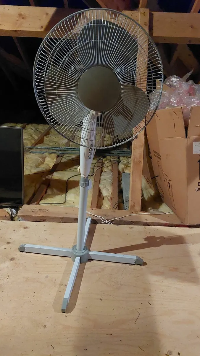 Pedestal Floor Fan - Image 2