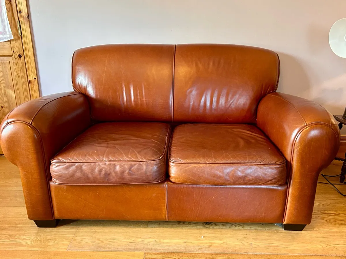 Leather sofa - Image 1