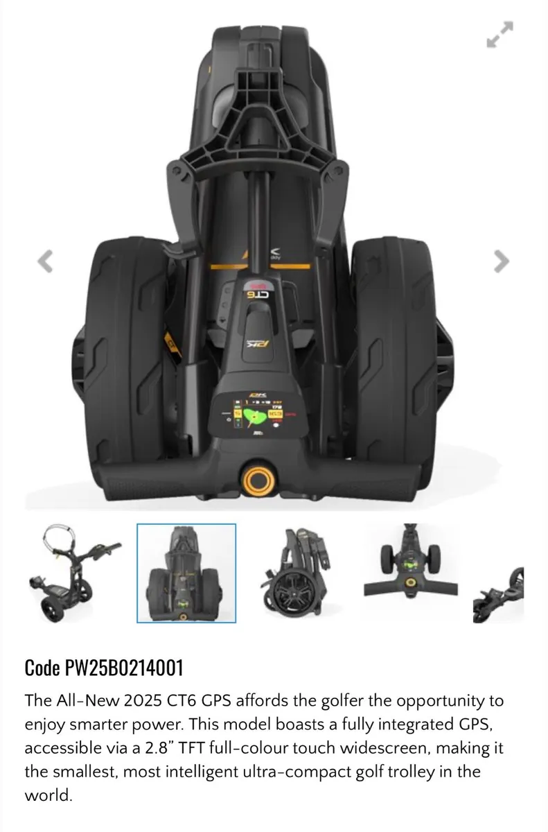 Powakaddy Golf Kart NEW - Image 3