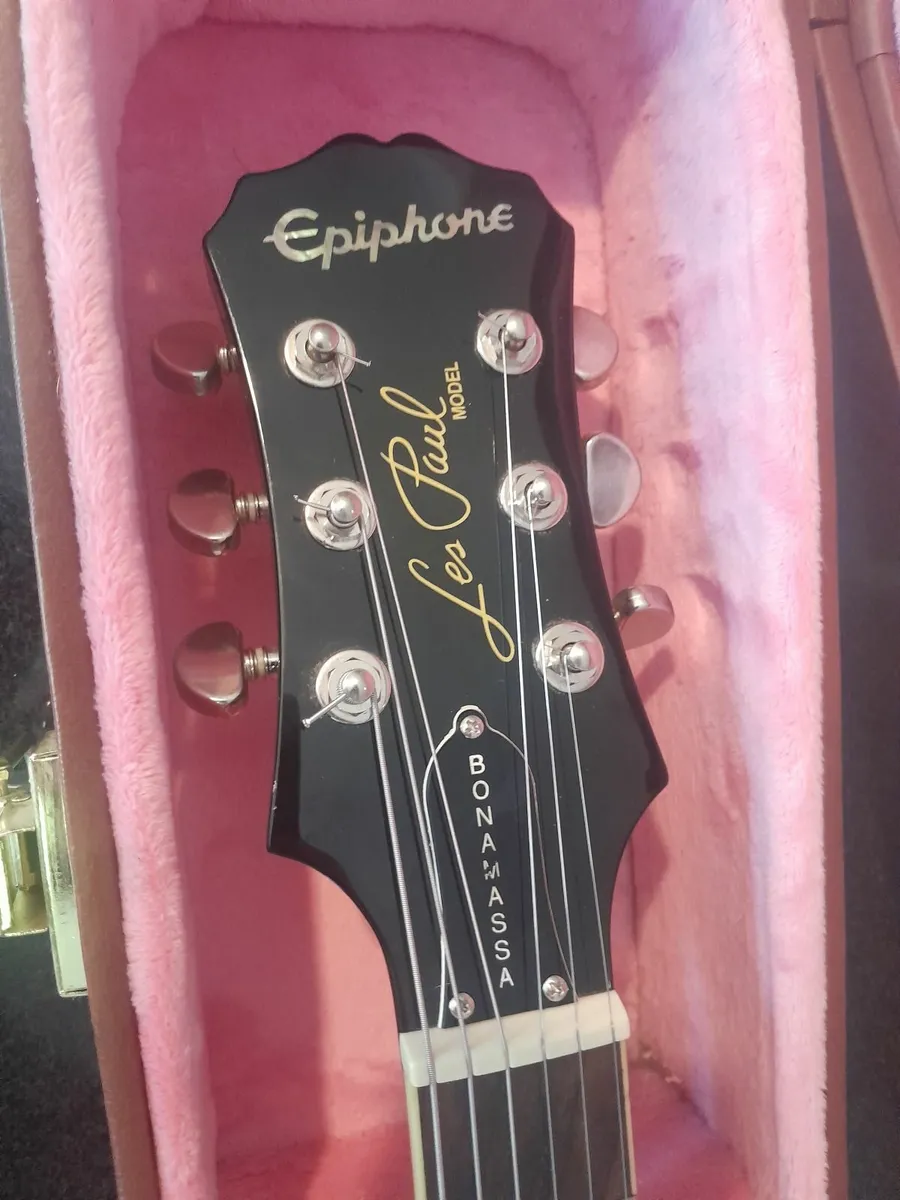 Epiphone Joe Bonamassa Signature Les Paul Goldtop - Image 1