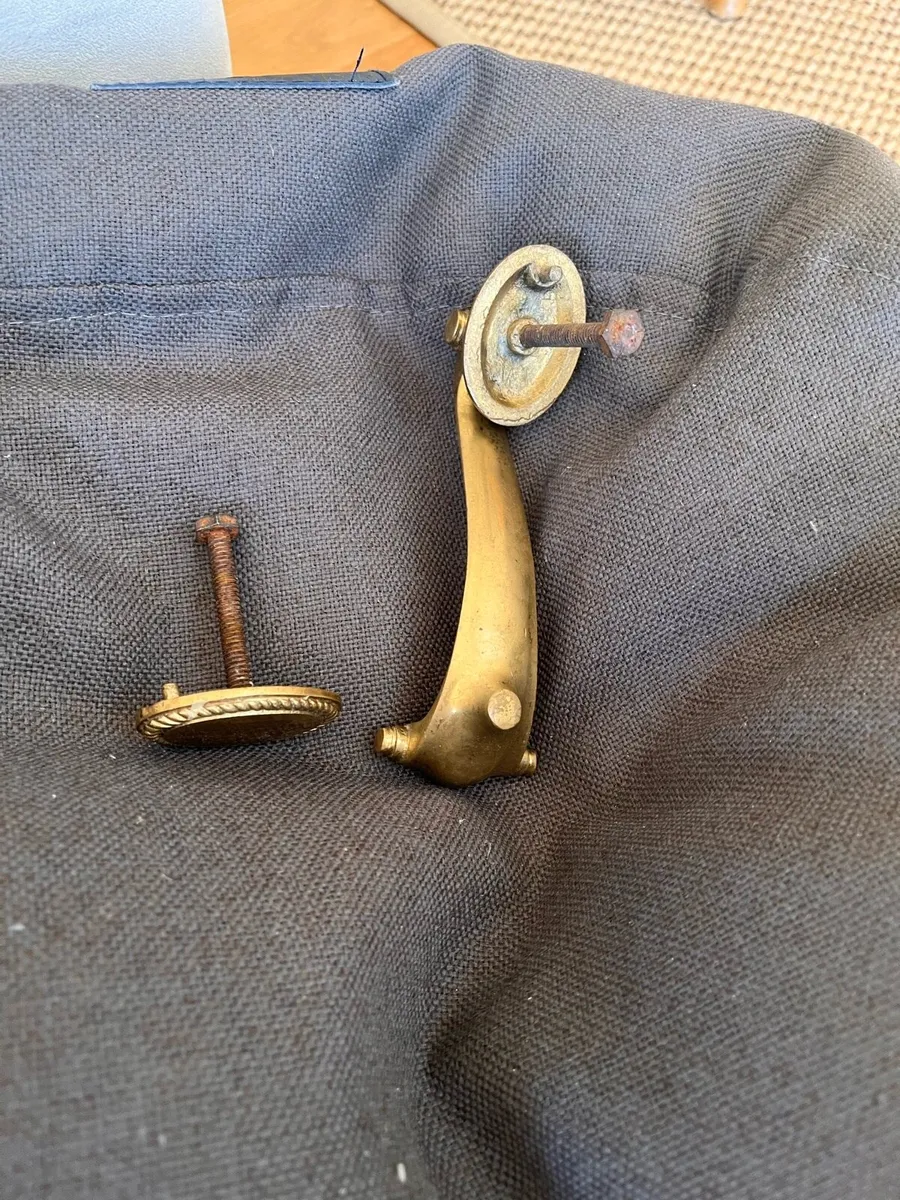 Antique Brass Door Knocker - Image 2