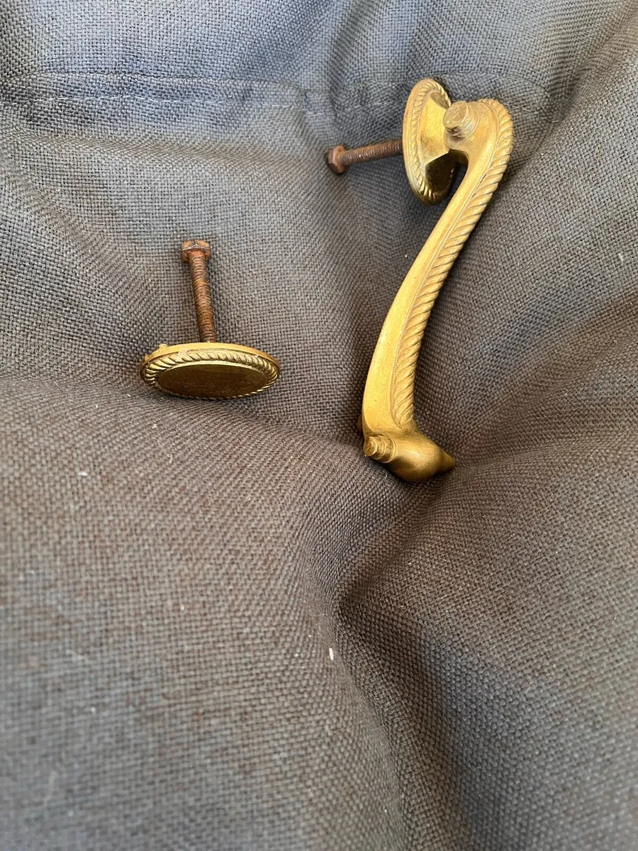 Antique Brass Door Knocker - Image 3