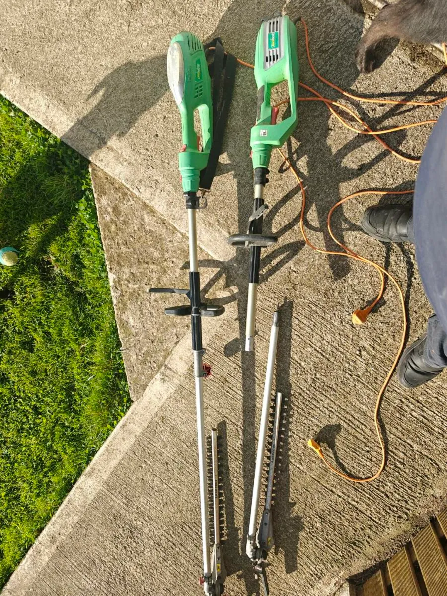 2 hedge trimmers long reach - Image 1