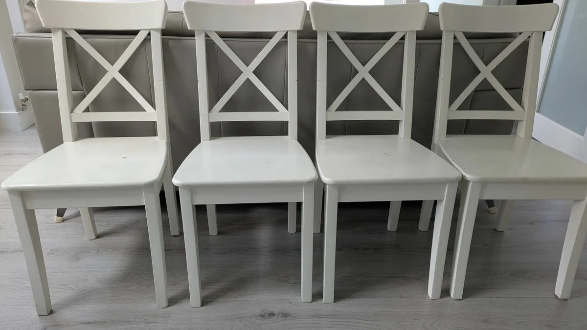 Ikea Ingolf Chairs - Image 1