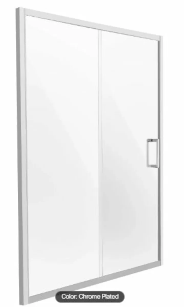 Semi-frameless Shower Door 57.7-59" x 70" SGCC - Image 4