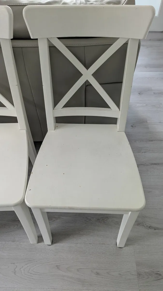 Ikea Ingolf Chairs - Image 3