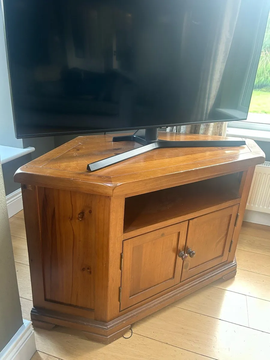Solid wood tv unit - Image 3
