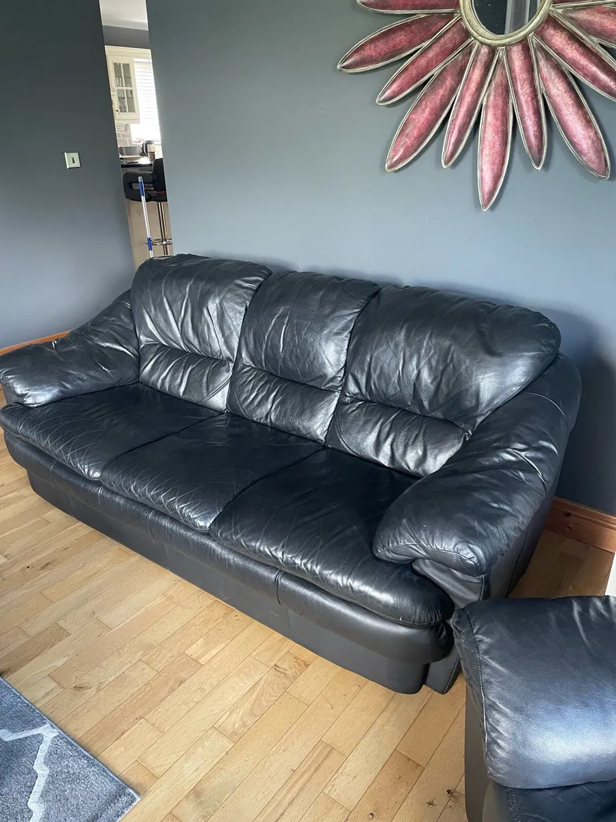 Sofa and single chair - Image 1