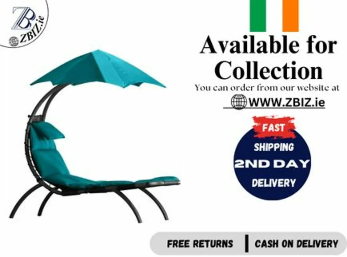 Lounger Steel Turquoise Original Dream Lounger - Image 1