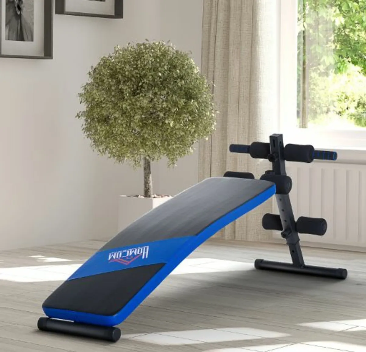 Sit Up Bench, Decline Abdominal Ab Crunch Home - Image 1