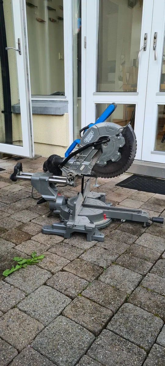 Double Bevel Sliding Compound Mitre Saw 305mm