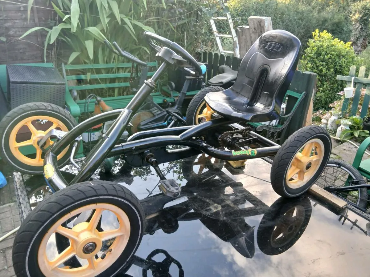 2 Berg pedal carts - Image 1