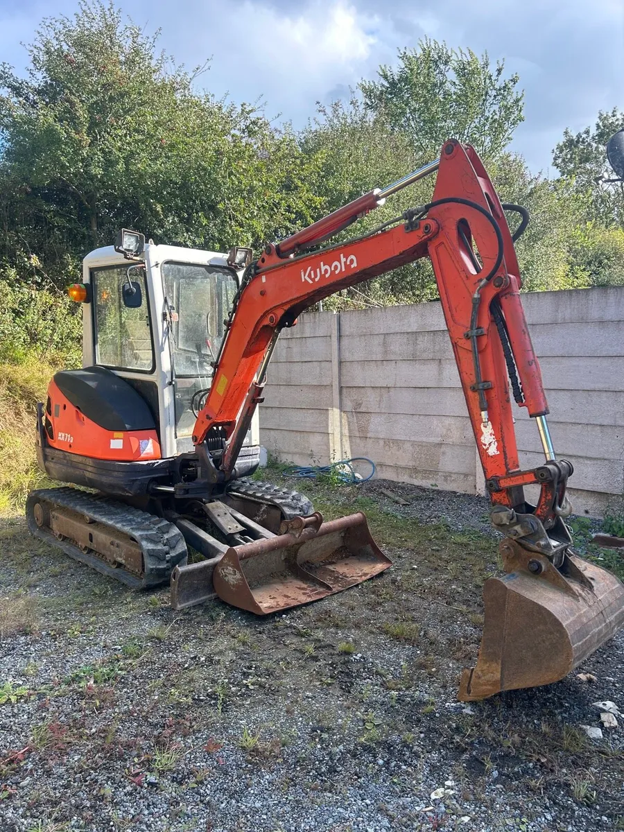 Kx71 kubota 3 ton mini digger 2009 - Image 1