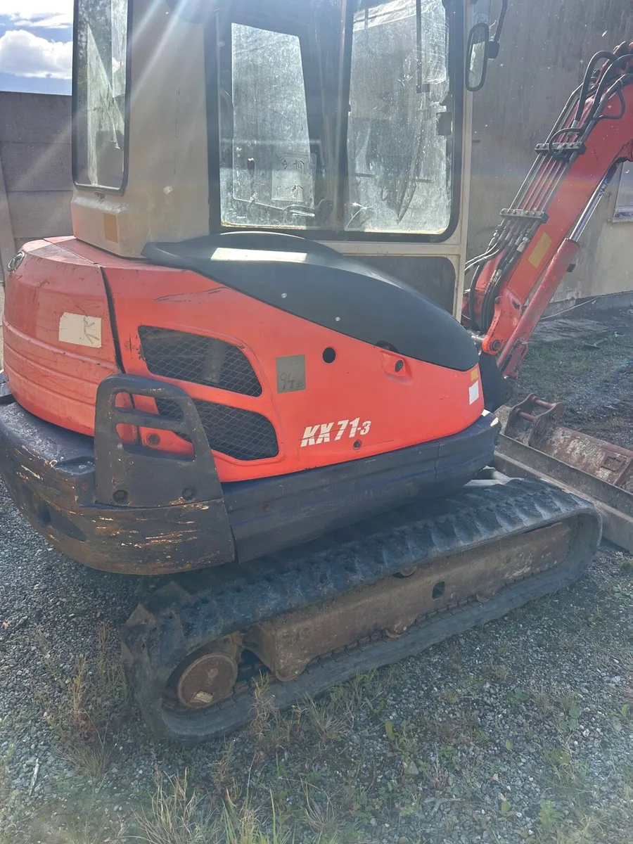 Kx71 kubota 3 ton mini digger 2009 - Image 3
