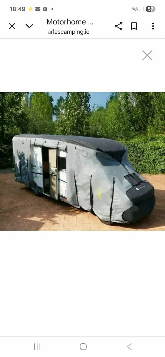 Campervan/motorhome cover - Image 1