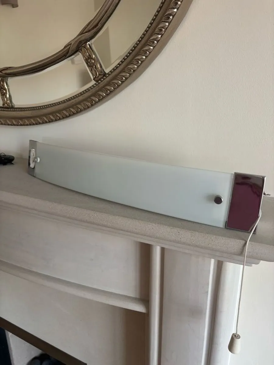 FREE - 3 No. Bathroom Wall Light & Shaver - Image 1