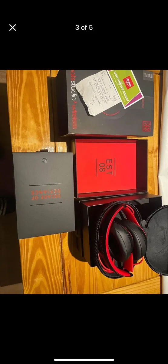 Beats By Dre Studio 3 Wireless Headphones Decade E - Image 4