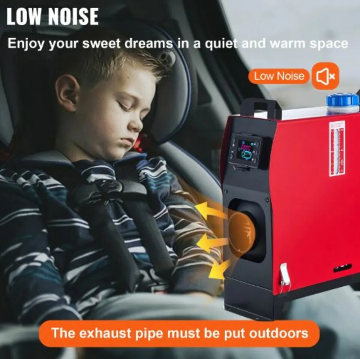 Diesel Heater 5KW Diesel Air Heater, All in One - Image 3