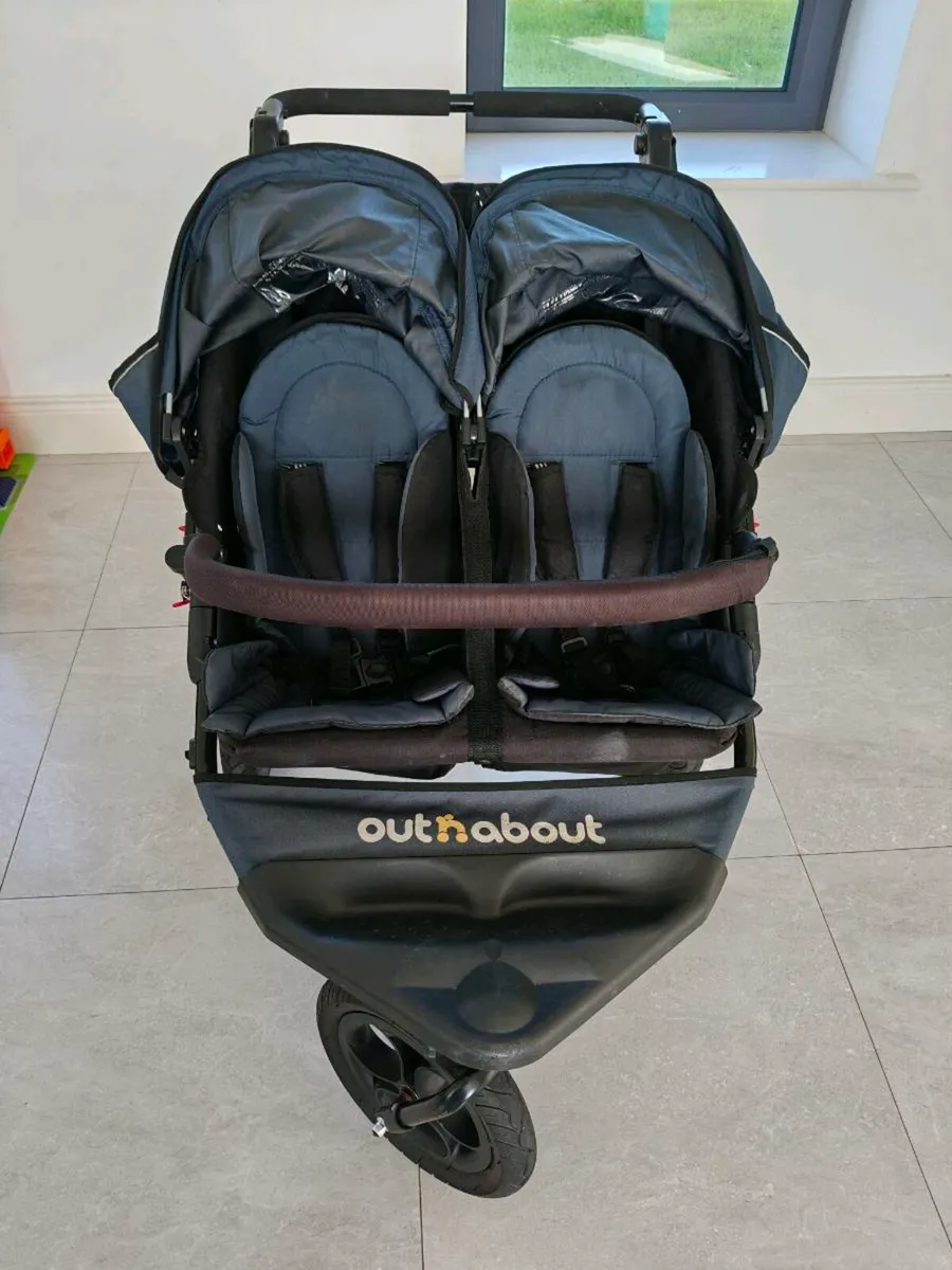 Out n About Double Nipper V5 Navy - Image 2