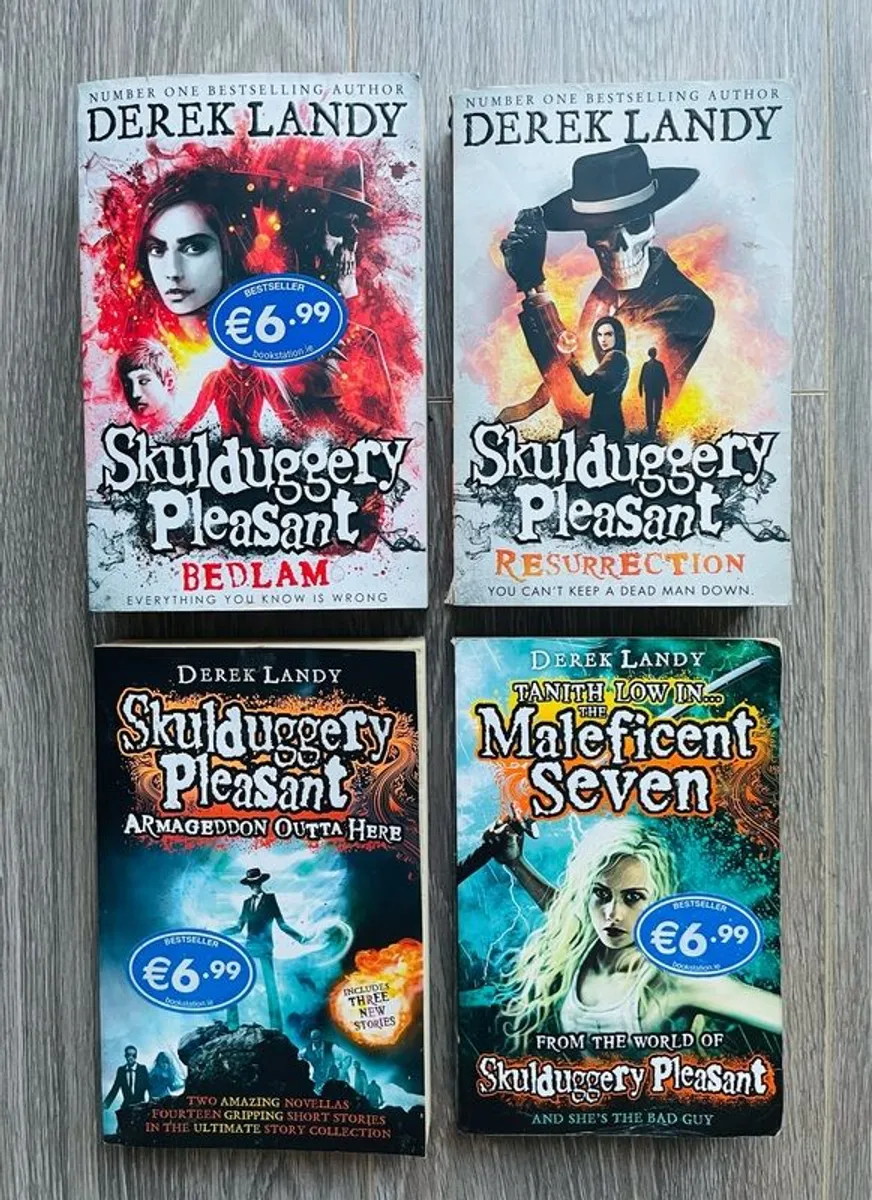 11 Books - 8 Skulduggery Pleasant Books & 3 FREE BOOKS - Image 3
