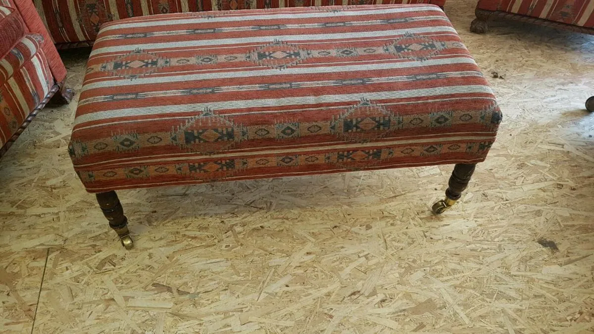 Couch, 4 armchairs, bench - Image 4