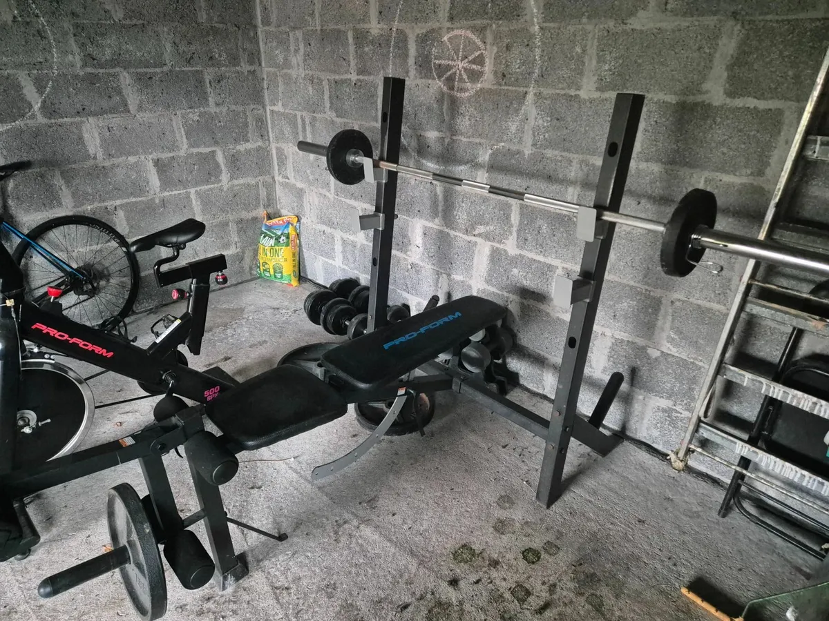 Weights and bench - Image 2