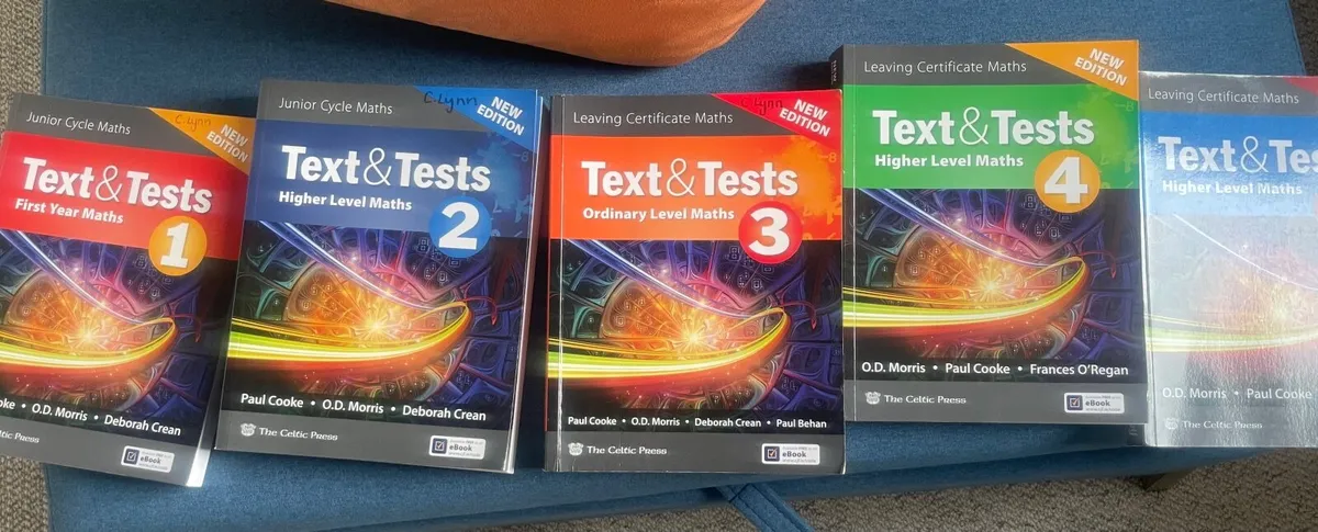 Text & Tests Maths Book Set (1–5) - Image 1