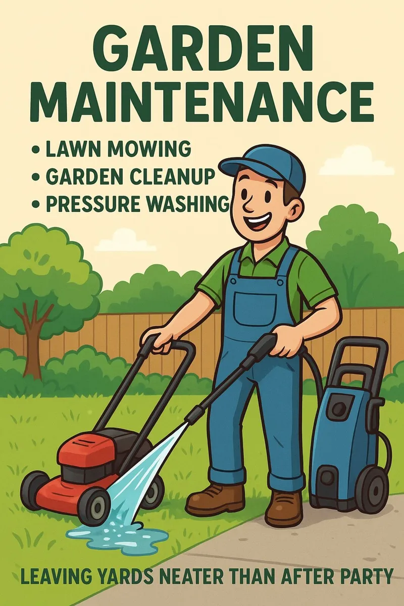 🍀GARDEN MAINTENANCE☘️