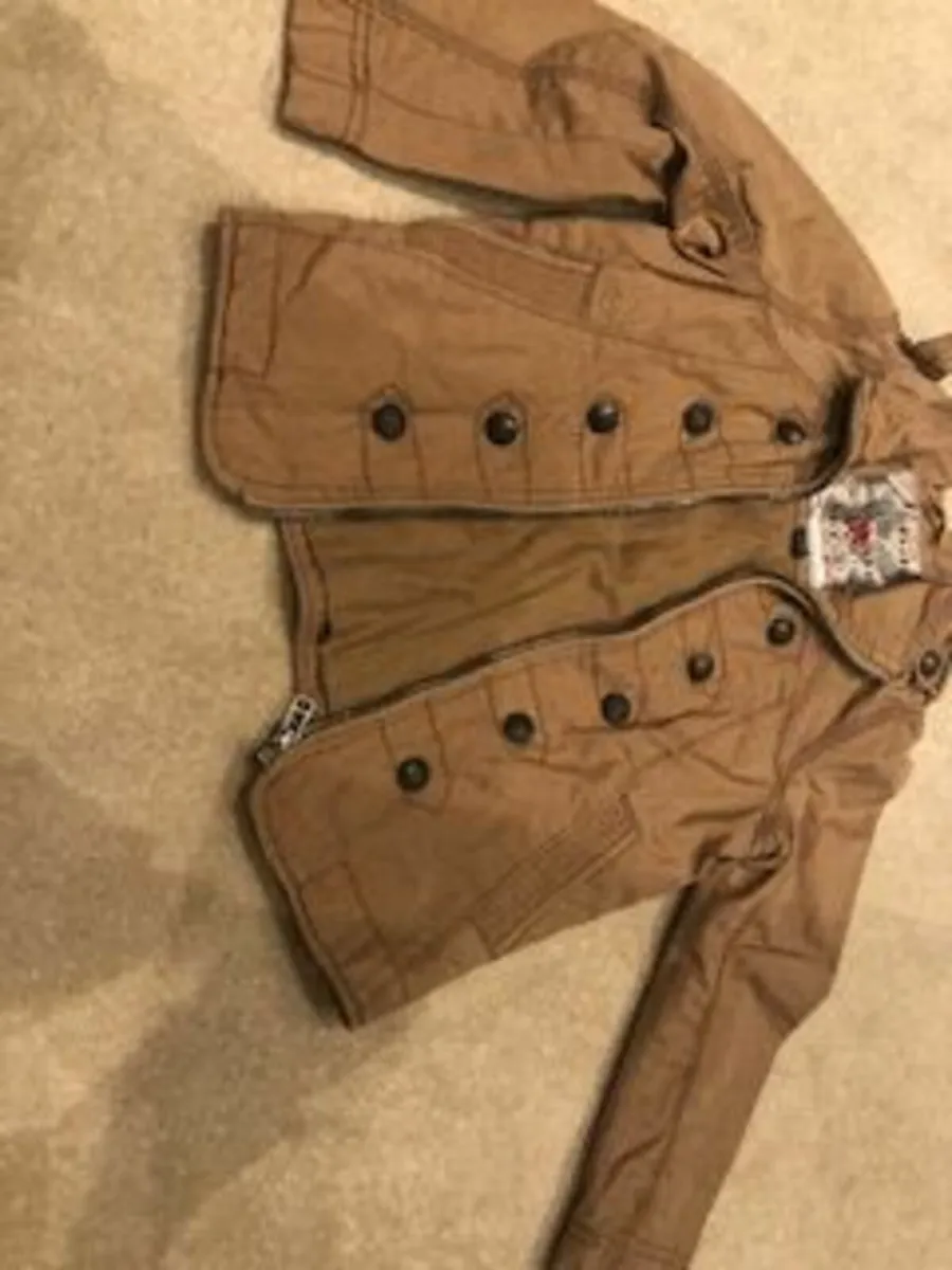Next Boys Military Jacket age 4-5 - Image 2