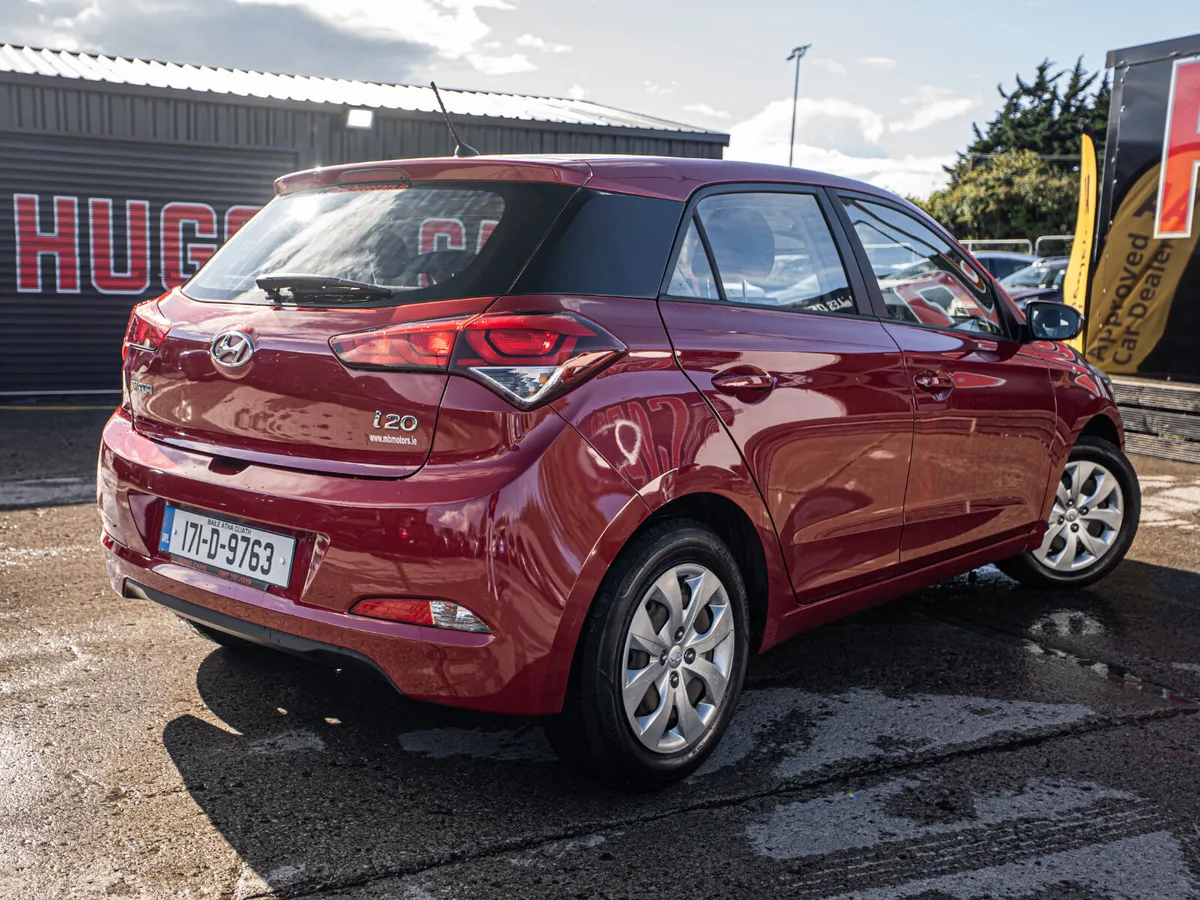 2017 Hyundai i20 1.2 Classic/1 owner/Irish/1yr war - Image 2