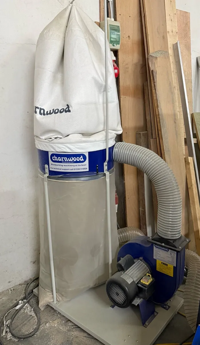 Charnwood 2hp Dust Extraction - Image 1