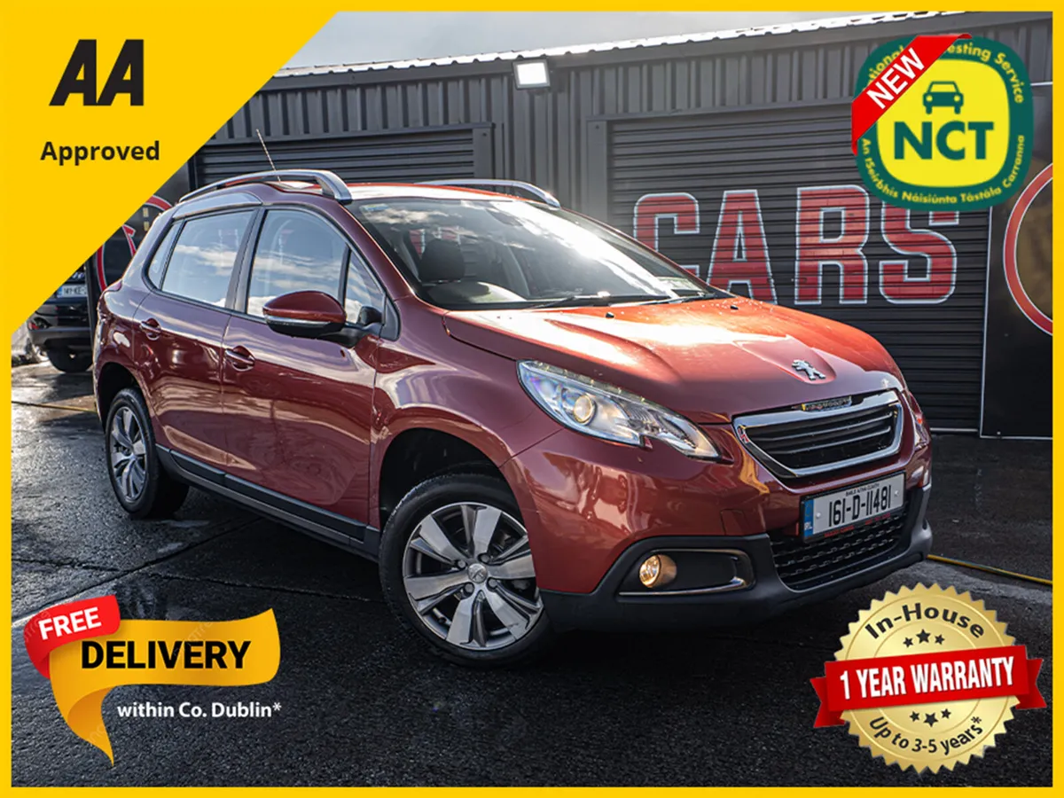 2016 Peugeot 2008 1.6hdi/New NCT/1yr warranty - Image 1