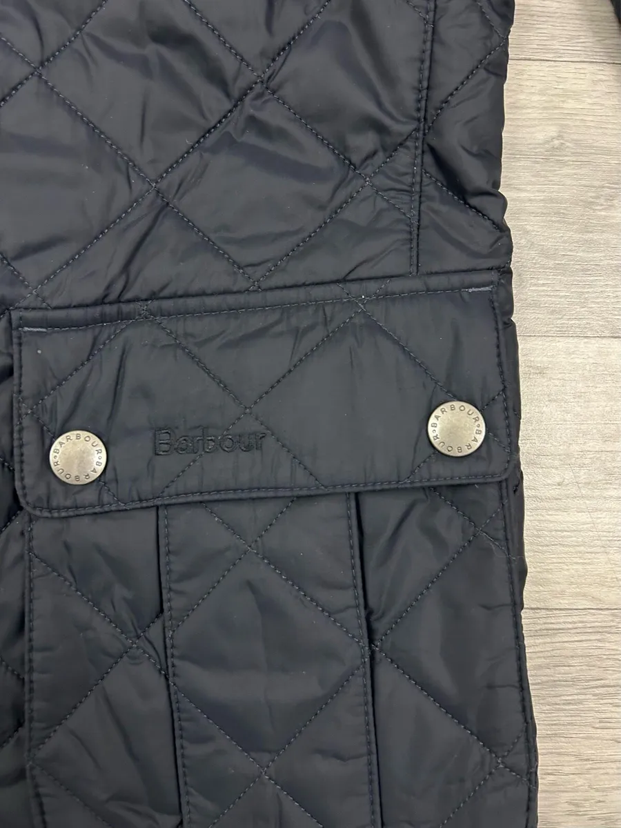 Barbour International Ariel Quilt Jacket Mens S - Image 2