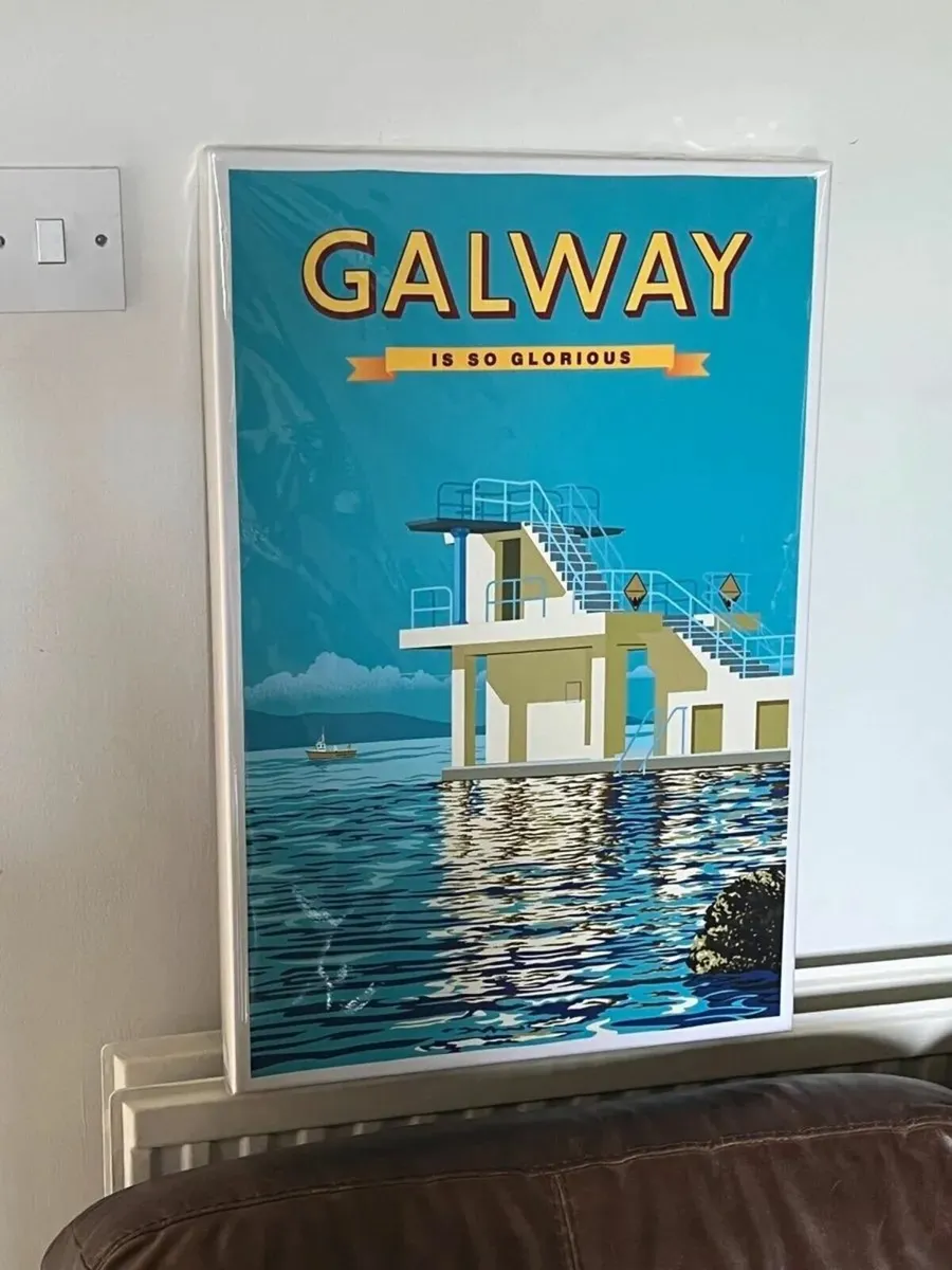 Galway 'Is So Glorious' Canvas Print - Image 1