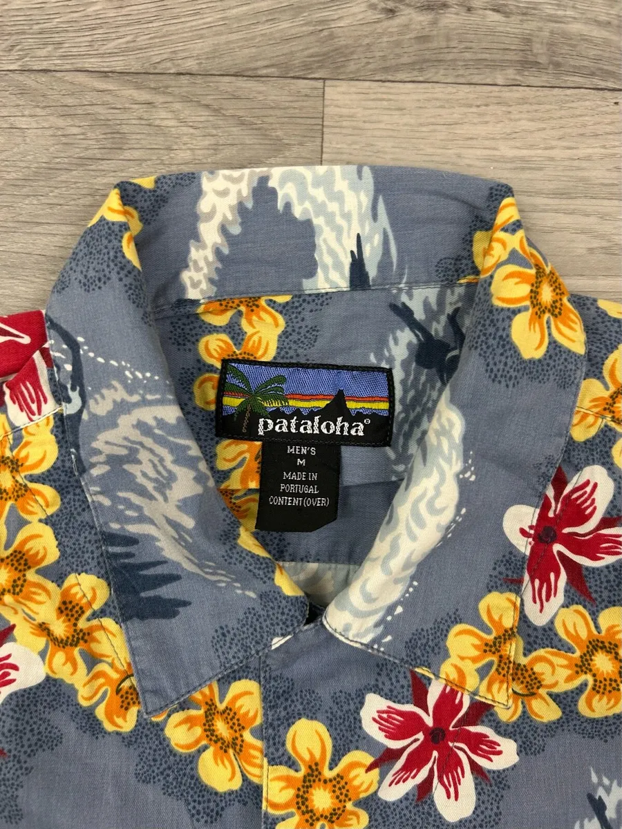 Vintage 90s Patagonia Pataloha Hawaiian Shirt M - Image 3