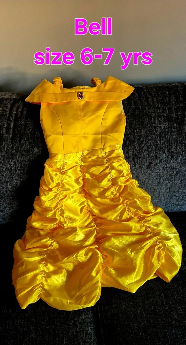 Girls Bell Disney Costume