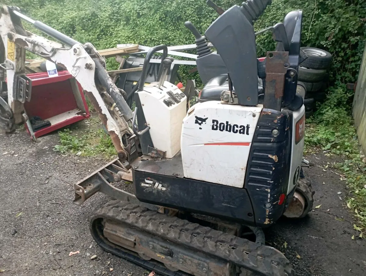 Micro digger bobcat 1.2 ton - Image 1