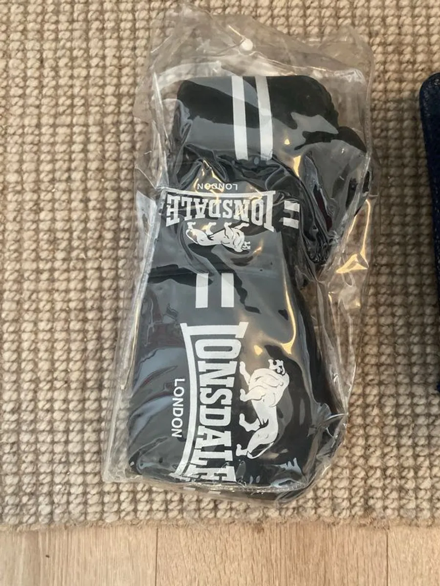 set of boxing gloves and pads - Image 2