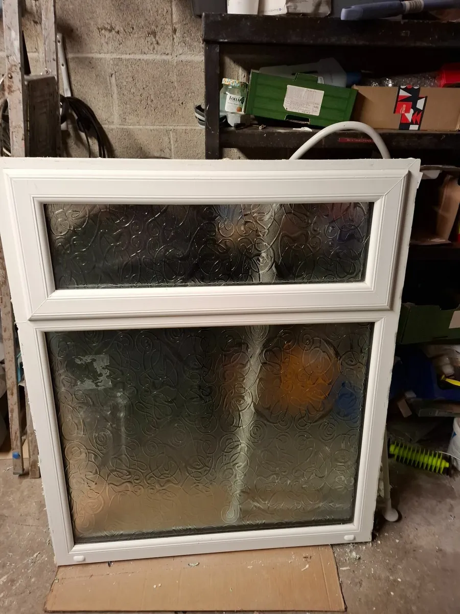 Double glazed top openining window