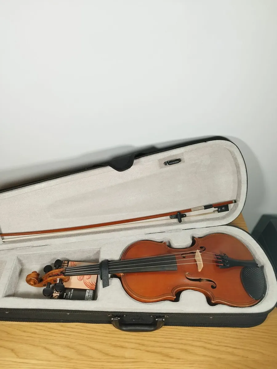 Vintage Maggini style Violin with Ornamental Inlay - Image 2