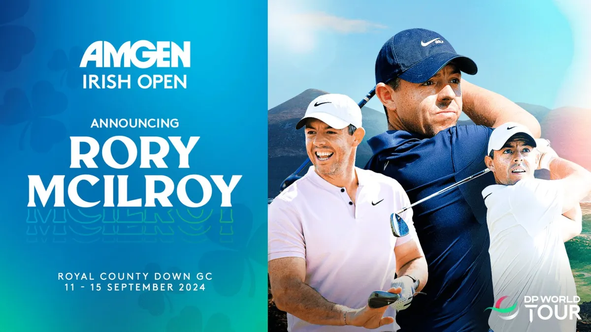 Selling 4 x Irish Open Tickets for Saturday