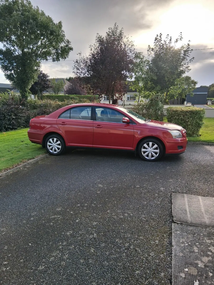 Red Toyota Avensis 2.0L Diesel Manual - Image 2