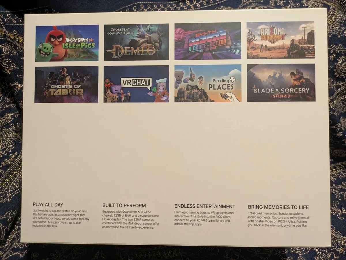 PICO 4 Ultra VR Headset 256GB - Brand new unopened - Image 4