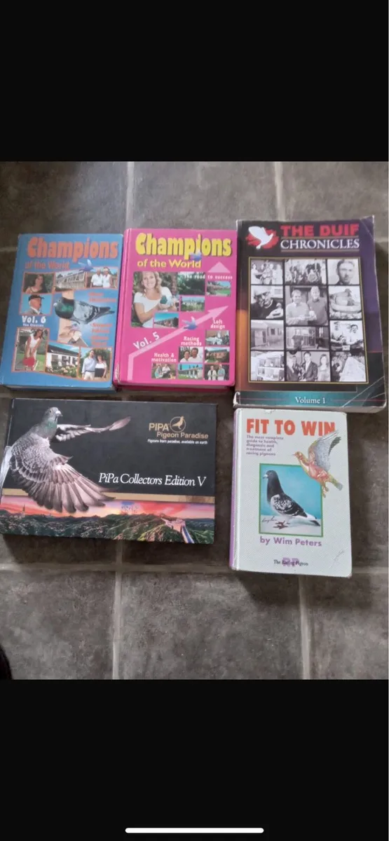 Pigeon books for sale