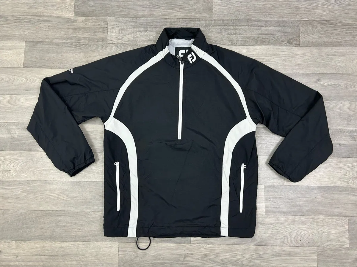 FootJoy FJ Half Zip Golf Windbreaker Jacket Small - Image 1